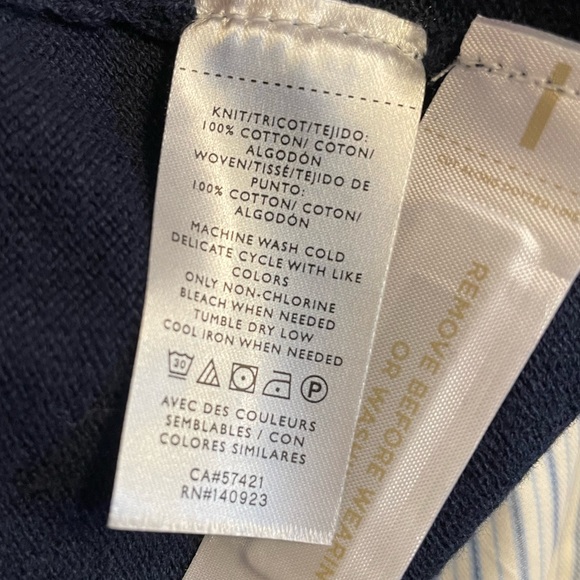 NWT LOFT sweater vest with faux blouse. Short sleeved - Picture 16 of 16